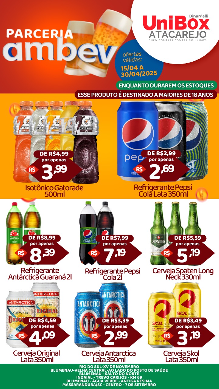 AMBEV 15 A 30-04