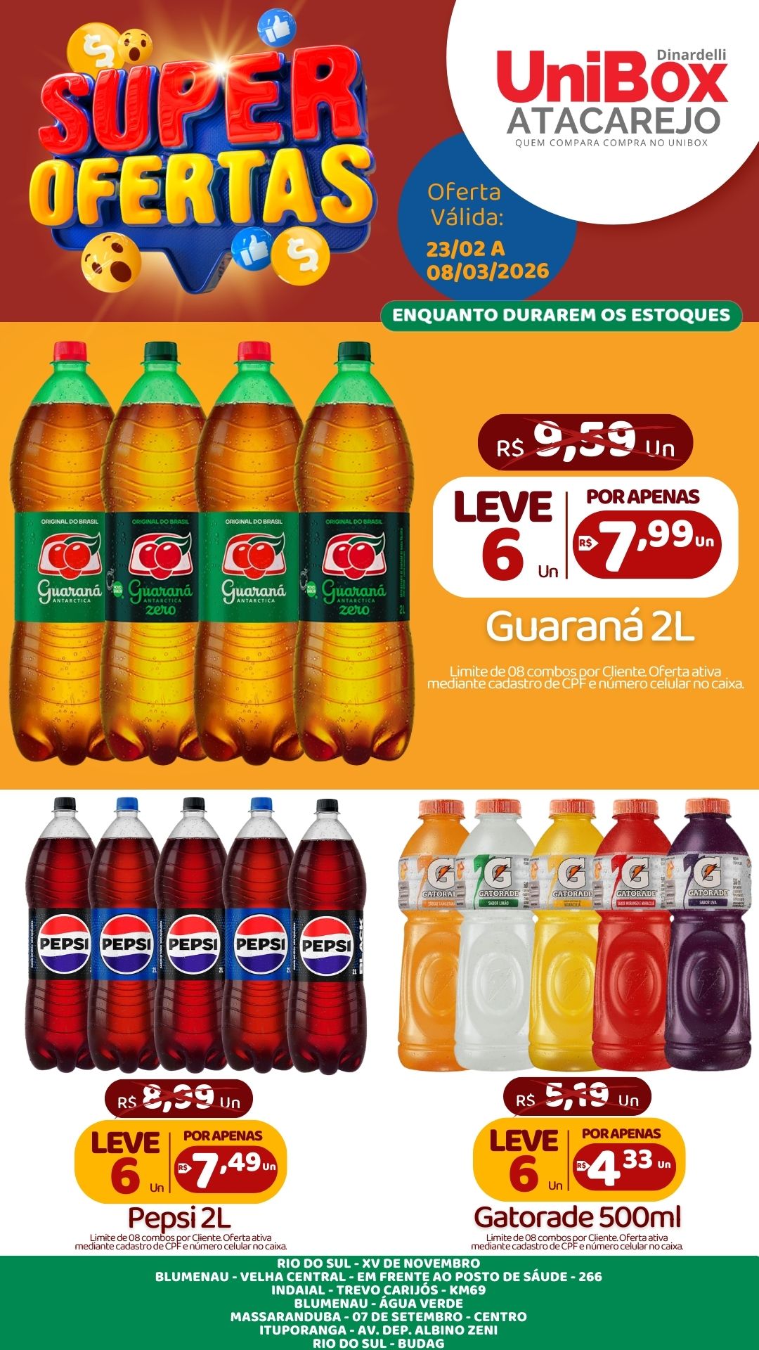 SUPER OFERTAS REFRI LJ 1,2,4,5,6,7,8 23-02 A 08-03