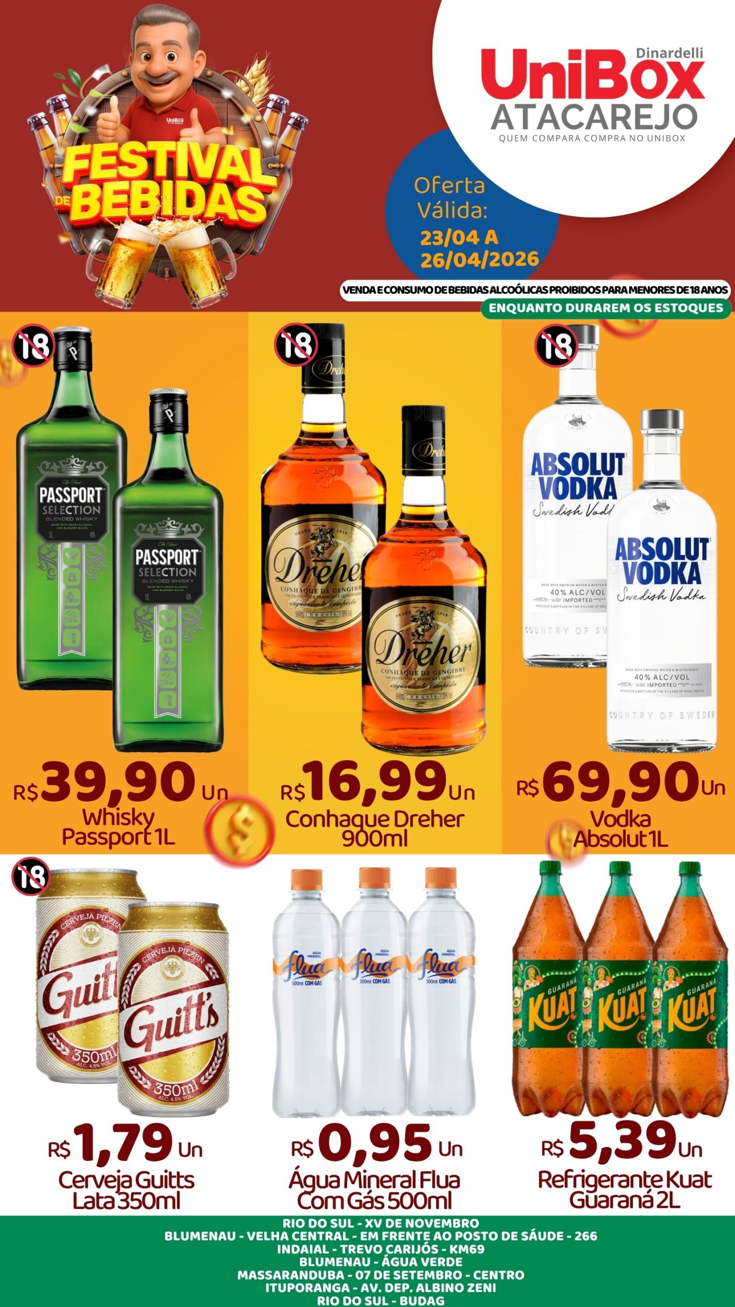 BEBIDAS 23 A 26-04 LJS 1,2,4,5,6,7,8