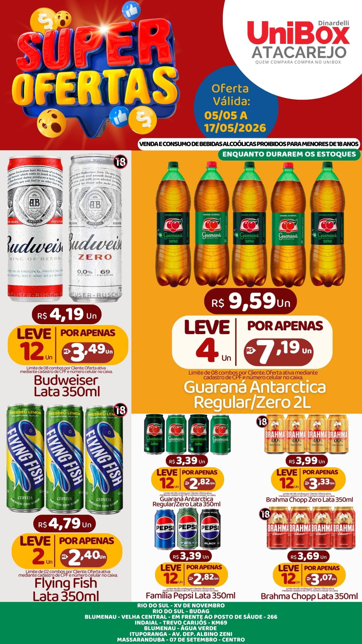MERCAPROMO 05 A 17-05 LJ 1,2,4,5,6,7,8