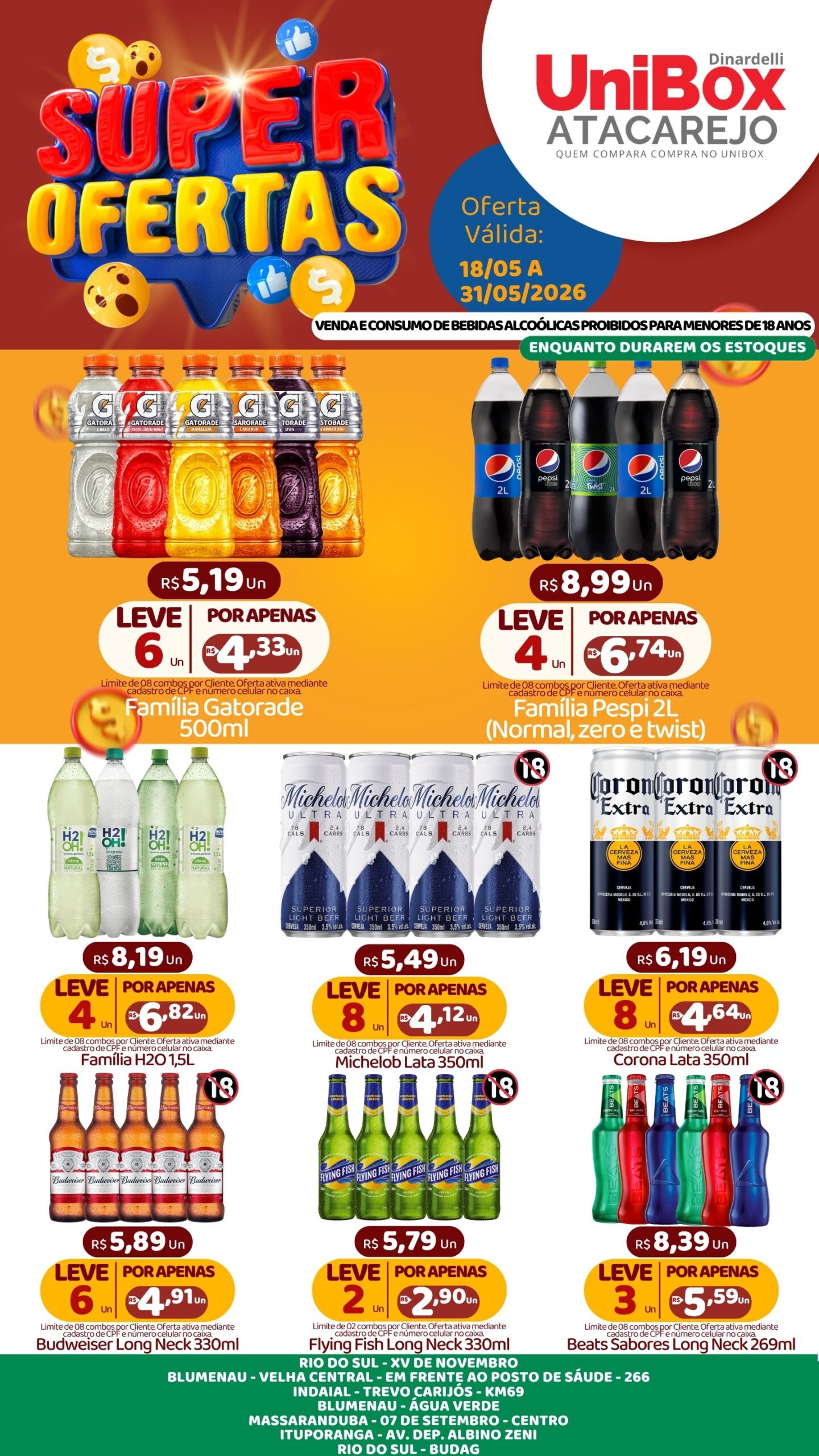 MERCAPROMO – 18-05 A 31-05 – LJS 1,2,4,5,6,7,8