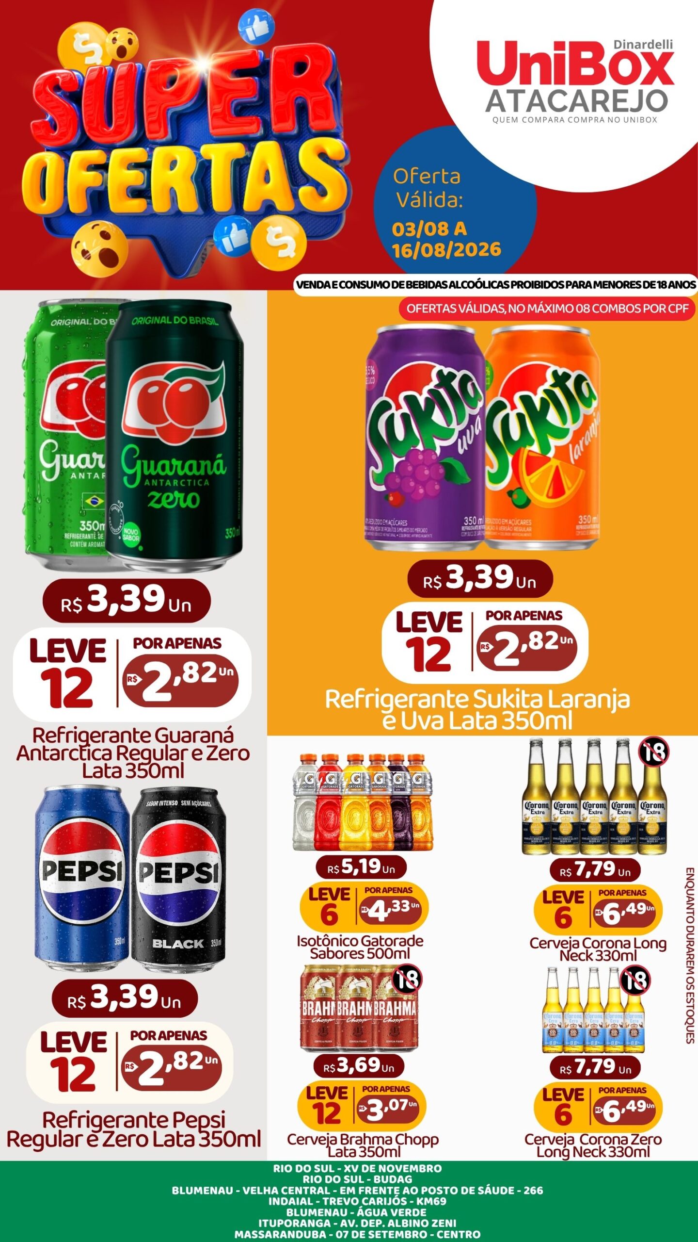 MERCAPROMO – 03-08 – 16-08 – LJS 1,2,4,5,6,7,8