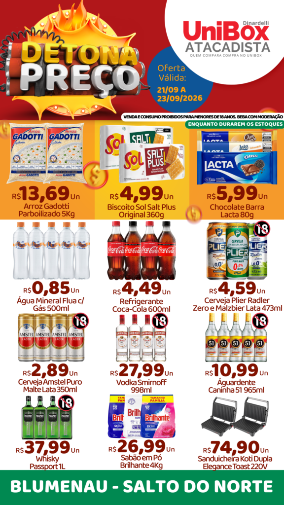 DETONA ATACADO – 21-09 – 23-09 – 1,2,4,5,6,7,8